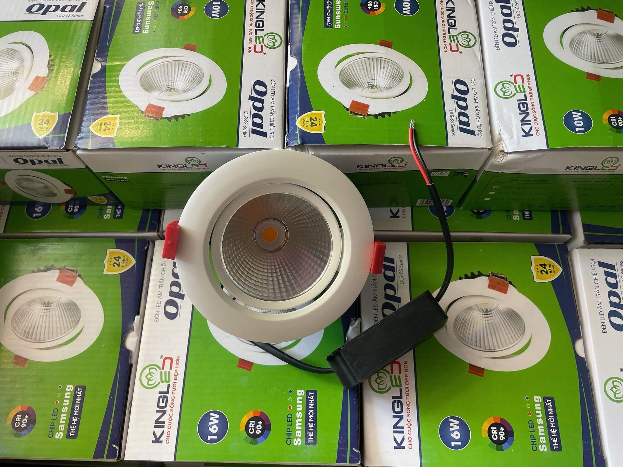 Đèn LED Âm Trần Chiếu Rọi Opal 20W Spotlight