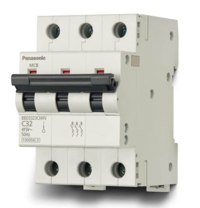 MCB 3P 40A 10kA BBD3403CHHV