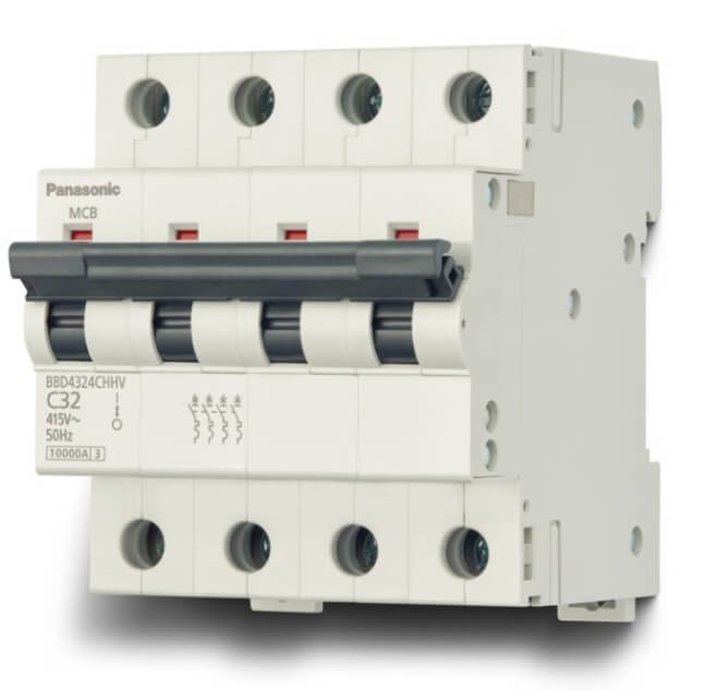 MCB 4P 32A 10kA BBD4324CHHV