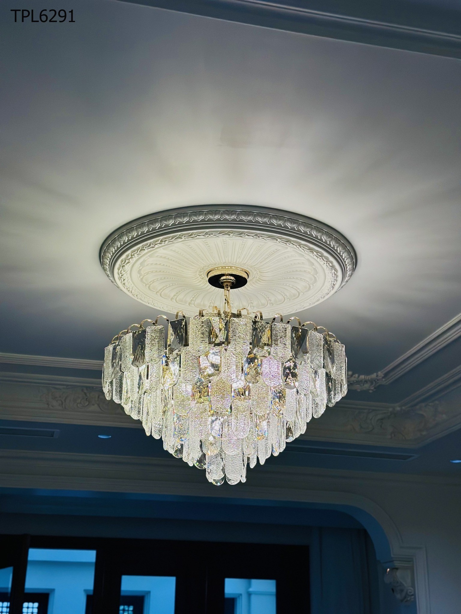 Đèn thả pha lê TPL6291T800