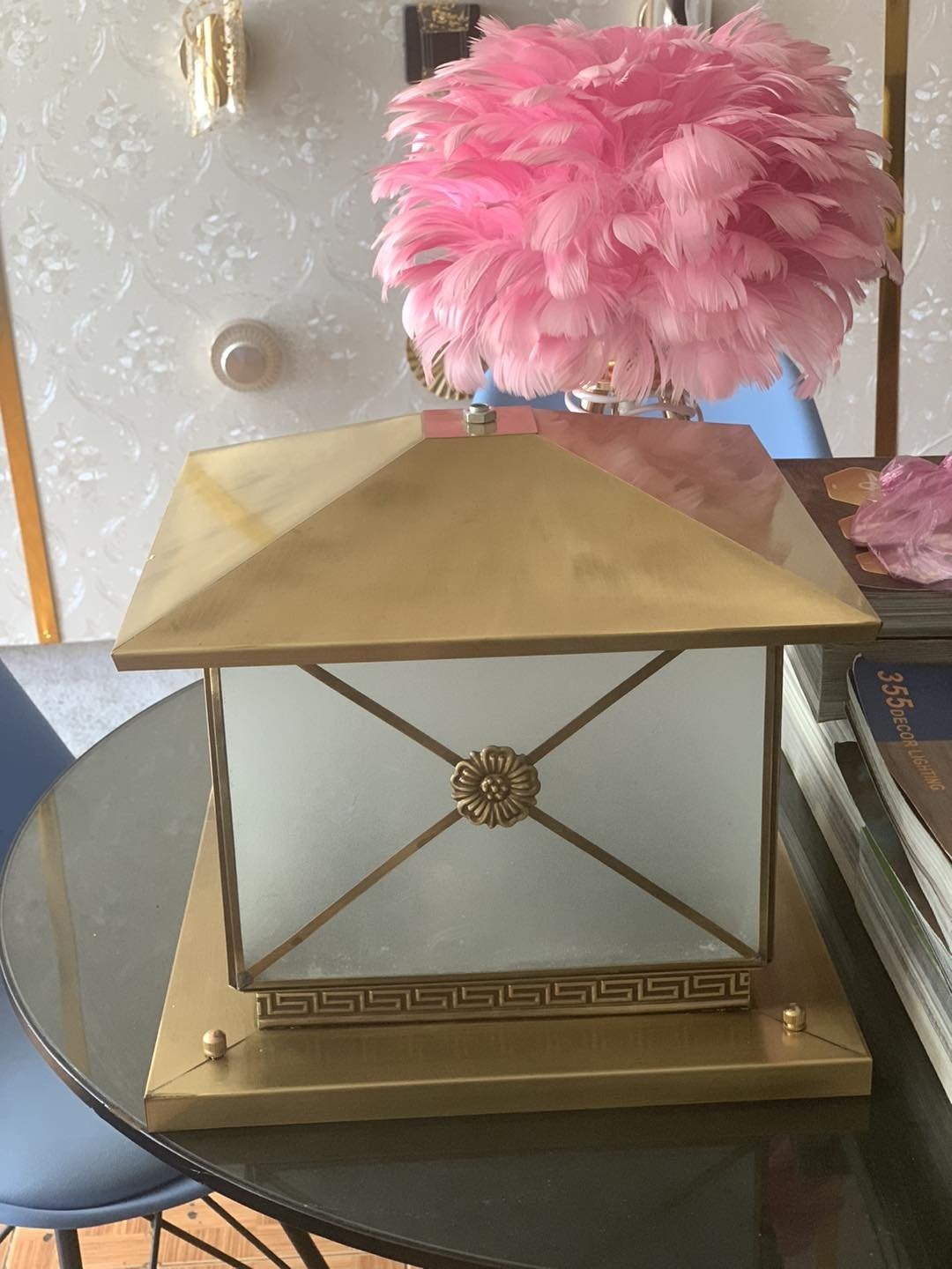 Đèn Trụ Cổng Đồng DT05