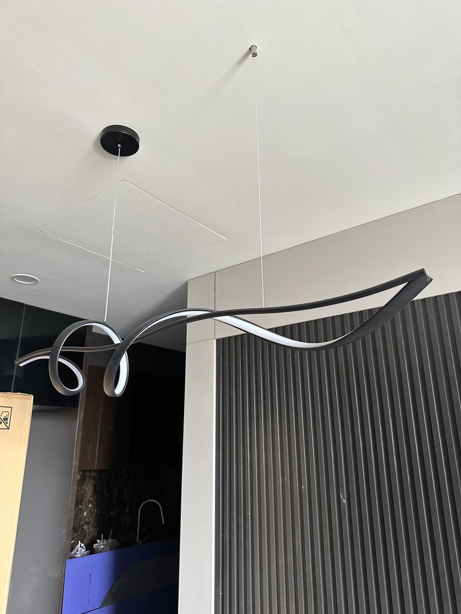 Đèn Thả Thiết Kế Ngang TTK141