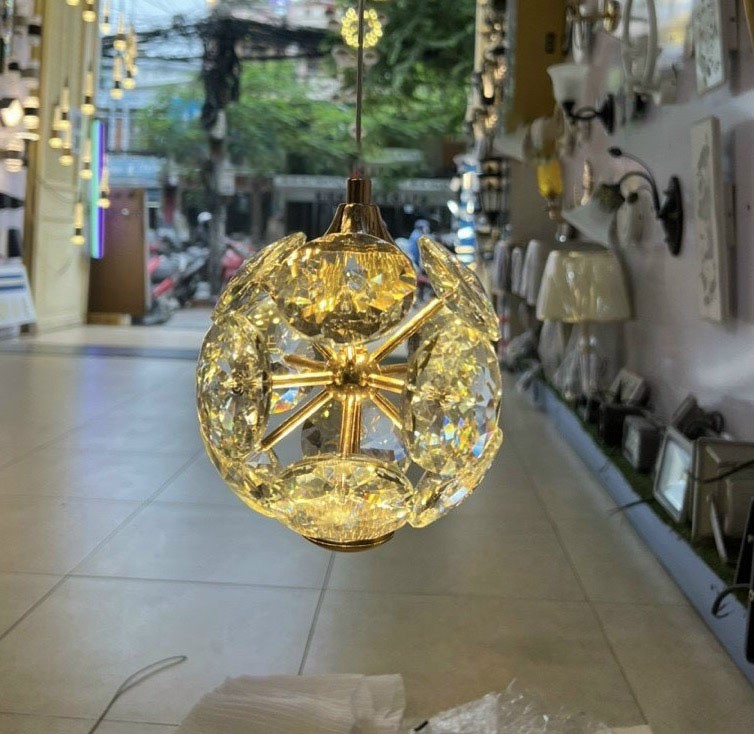 Đèn Thả Đơn Pha Lê T-2228/1