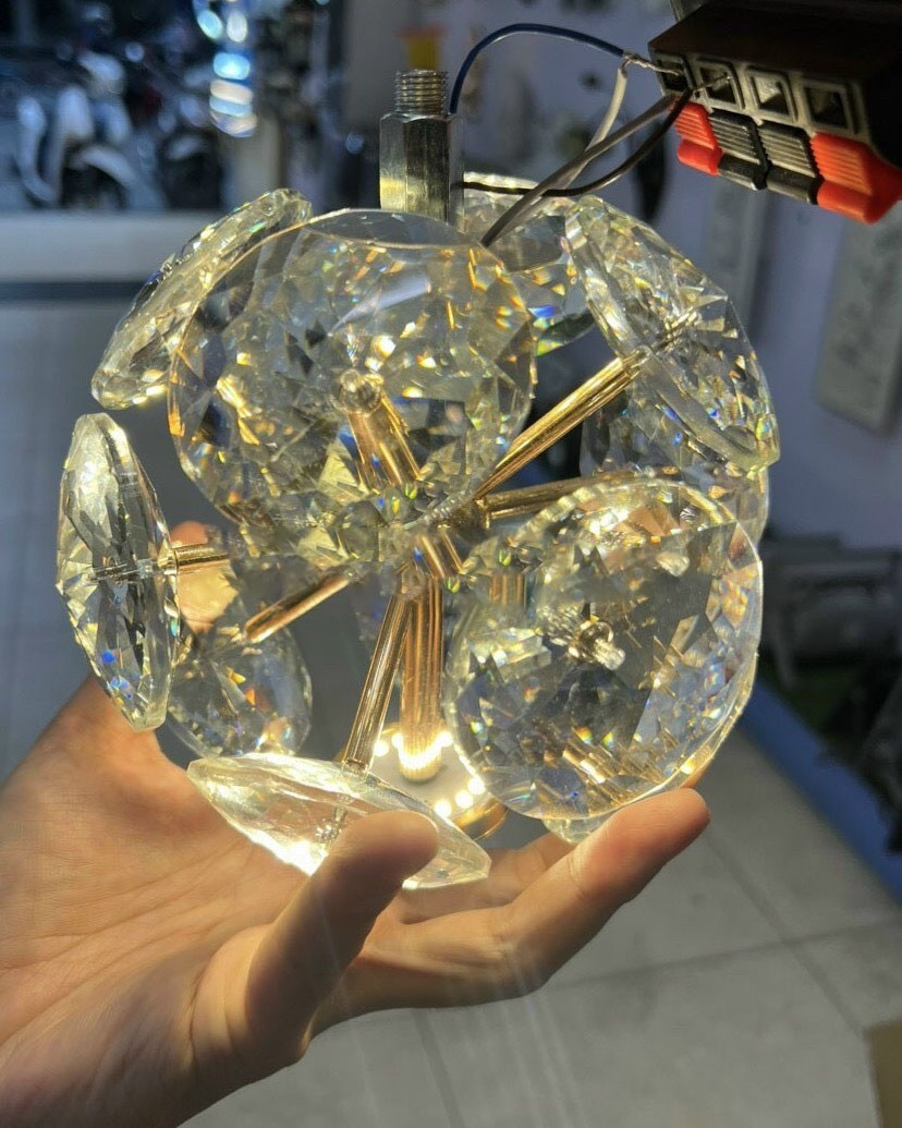 Đèn Thả Đơn Pha Lê T-2228/1