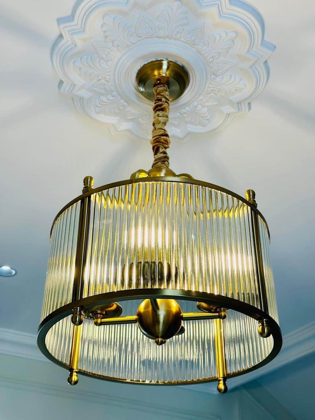 Đèn thả vòm đồng THD-14-23