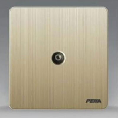 Bộ ổ cắm tivi A300 GOLD Series P-0252