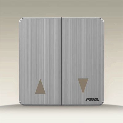 Bộ công tắc rèm – A300 Aluminum GRAY series