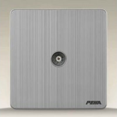 Bộ ổ cắm tivi A300 Aluminum GRAY Series