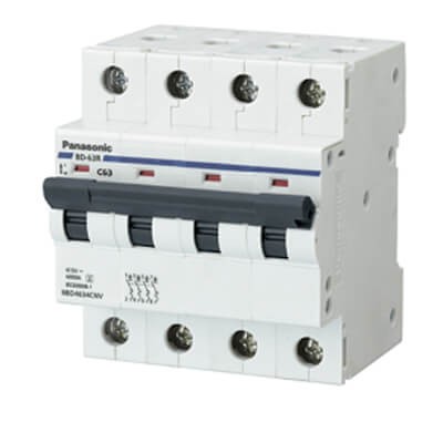 MCB 4P 32A 6kA 415VAC BBD4324CNV