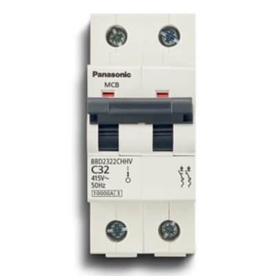 MCB 2P 50A 10kA BBD2502CHHV