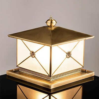 Đèn Trụ Cổng Đồng DT05