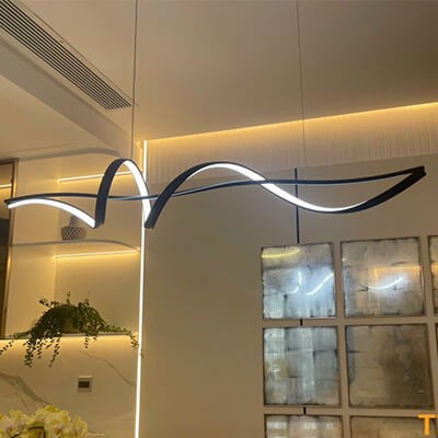 Đèn Thả Thiết Kế Ngang TTK141