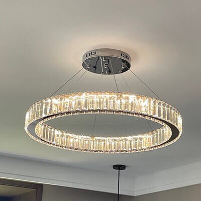 Đèn thả pha lê THD7047 - Φ600