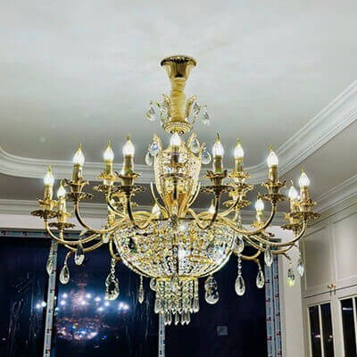 Đèn chùm pha lê DC8908T18