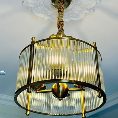 Đèn thả vòm đồng THD-14-23